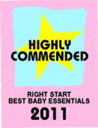 Right Start, Best Baby Essentials, 2011 Awards - Commended