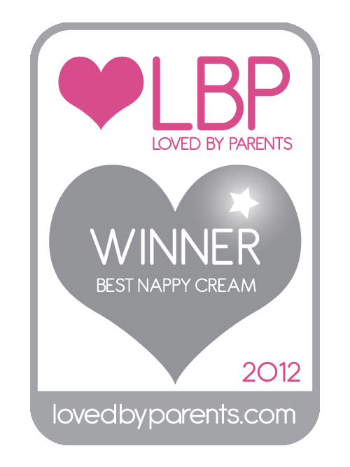 Loved By Parents, 2012 Awards - Winner Silver Best Nappy Cream