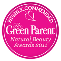 The Green Parent, 2011 Natural Beauty Awards - Commended