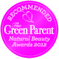 The Green Parent, 2012 Natural Beauty Awards - Recommended