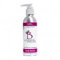 Organic Vegan Ladies Body Lotion with Raspberry & Vanilla, suitable for sensitive skin and eczema 150ml