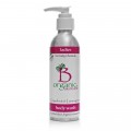 Organic Vegan Ladies Body Wash with Raspberry & Vanilla, suitable for sensitive skin and eczema 150ml