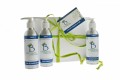 Organic Vegan MENS Shampoo and Body Wash Body Lotion and Foot Lotion Gift Set