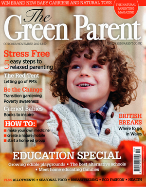 The Green Parent Magazine Cover