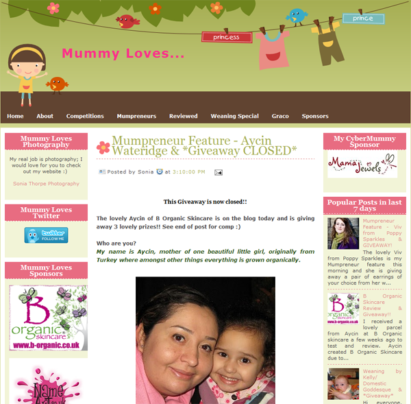 Mummy Loves Feature